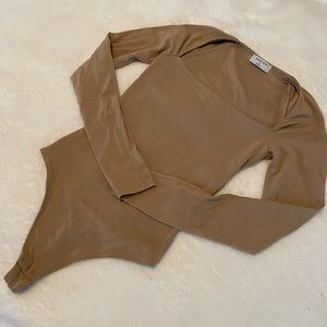 BABATON SQUARE NECK BODYSUIT XS